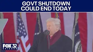 Govt shutdown could end today as House prepares high-stakes vote