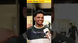 Selfie Movie Public Review | selfie public reaction #shorts #youtubeshorts