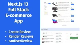 Next.js 13 Full Stack E-commerce App #31 | Post Review, Update Review, Can User Review Product
