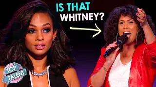 Top 7 BEST Whitney Houston Covers EVER! (Crazy LOOKALIKES!)