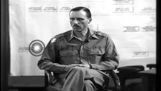 Major Tisdell recalls events of April 8, 1942 in Bataan, Philippines during the H...HD Stock Footage