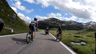 Passo spluga from Switzerland to chiavenna,Team Edison