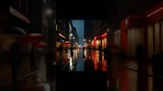 Rain in the city NeuralNetwork #metal #bogrendigital #neuralnetworks