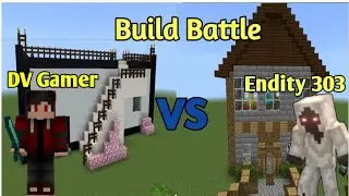 Build Battle DV Gamer VS Endity 303 😈 my first long video #viralvideo #minecraft #mychannel #youtube