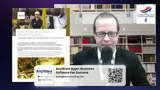 Программное обеспечение для управления активами AnyWare Apps: отсканируйте QR-код в видео и зарег...