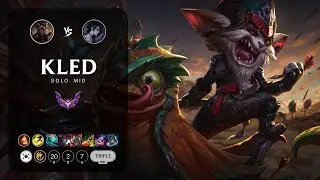 Kled Mid vs Hwei - KR Master Patch 13.24
