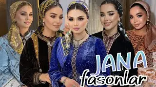 JANA fasonlar | Turkmen moda koynek fasonlar 2025