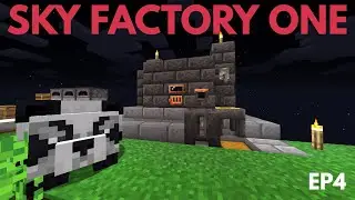 Sky Factory One | Tinker's Smeltery | Almost Mob Farm | Ep 4