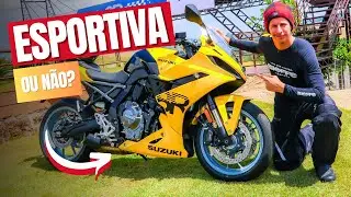 SUZUKI GSX 8R 2025 TESTE COM O LANÇAMENTO SUZUKI