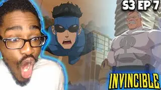 HOW CRAZY CAN THIS GET!! Invincible Season 3 Ep 7 REACTION/REVIEW!