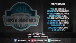 *BEAT* Dreams & Nightmares (Prod. By Menace) [Hipstrumentals.net]