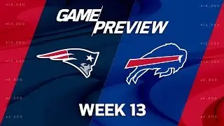 New England Patriots vs. Buffalo Bills | NFL Week 13 Preview | Film Review