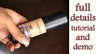 Review ! Hd high definition foundation | Full details tutorial and demo in Hindi