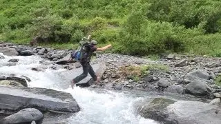 Crow Pass - Hiking the  Trail