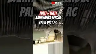 Bahayanya Lendir Pada Unit Indoor AC | Berkah Bersama AC #beranda #cuciac #serviceac #biofilm