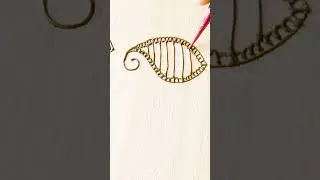 How to make ambi design #shorts #youtubevideo #mehandi #henna #hennadesign #handmehndi