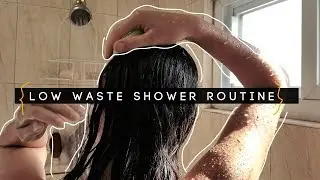 My Low Waste Shower Routine! | Easy Low Waste Bathroom Swaps for Beginners