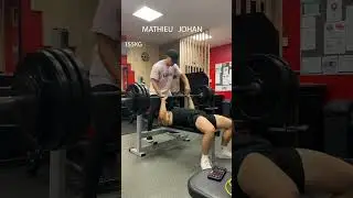 Bench press challenge ! #benchpress #musculation #gym