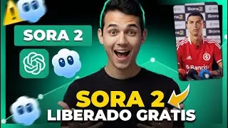 SORA 2 AGORA &Eacute; GRATUITO SEM C&Oacute;DIGO DE CONVITE - SORA 2 LIBERADO GR&Aacute;TIS PARA TODO MUNDO! - SORA 2