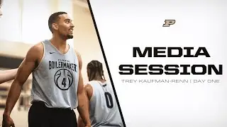 Trey Kaufman-Renn Media Session | Purdue Men's Basketball.