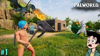 FIRST DAY IN PALWORLD #1 || PALWORLD NEW GAMEPLAY VIDEO