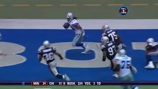 Marion Barber&rsquo;s Phenomenal 2 Yard Run 2007 Patriots at Cowboys (4K)