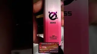 BOSS TITANIUM 9000 Puff🍓🧊 Pink Delight