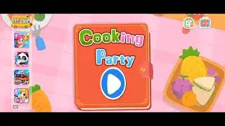 Cooking Party Game || Come and join Baby Panda's cooking party. @funkidspk1317