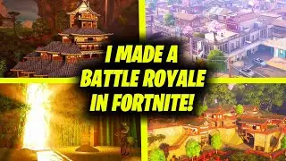 I Made a JAPANESE Battle Royale Map In Fortnite Creative! (New Era Season 2)