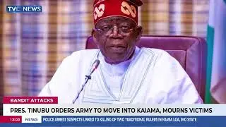 President Tinubu Orders Army to Move into Kaiama, Condemns Terrorist Attack