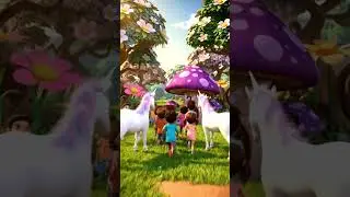 fairy playing Hide&seek with childrens#shorts #stories #animation #children