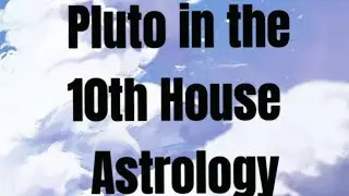Pluto in 10th House in the birth chart