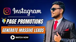 LEAD GENERATION THROUGH PAID PROMOTION ! INSTAGRAM PAGE PROMOTIONS GENERATE MASSIVE LEADS ✅