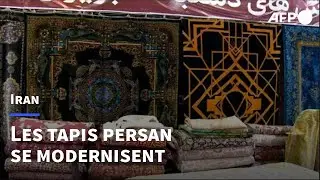 A T&eacute;h&eacute;ran, le tapis tiss&eacute; &agrave; la main fait sa r&eacute;volution | AFP