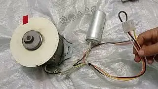 PROBANDO MOTOR DE LAVADORA REDONDA CON SU MISMO ARNÉS Y UN PUENTE