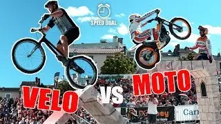DÉFI MOTO vs VÉLO TRIAL (ft. Toni Bou, champion du Monde)