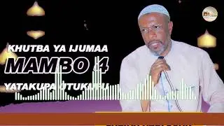khutba ya eid kubwa sheikh abdi  john 2000