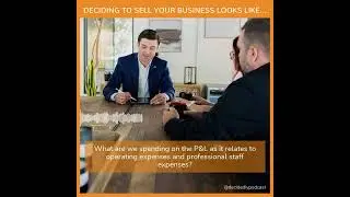 Deciding to sell your business looks like&hellip; | DECIDEDLY PODCAST | ft. Ray Sclafani