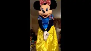 Видео полного костюма Минни Маус Белоснежки