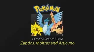 Black Ops 2 | Pokemon Emblem: Zapdos, Articuno and Moltres(HD)