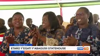A section of Gusii Leaders  and delegates visit President Ruto at State House