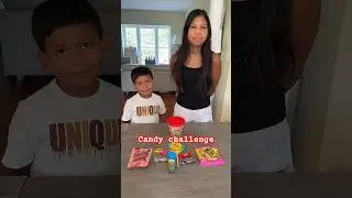 Конфетный челлендж! #шорты