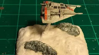 Bandai 1/144 Star Wars Snowspeeder COMPLETE BUILD!