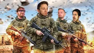 4 SOLDATI cercano LA GLORIA nella ZONA di GUERRA | w/Dread, Rohn, Masseo, Delux | Sponsored by EA