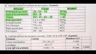EXW, FCA, CPT, CIP : Le Calcul QUI TOMBE &Agrave; L&rsquo;EXAMEN ! 📘🧮
