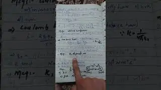 #mdcat# coulomb law part#2@ 2024/ mdcat# notes/ tricks% mcqs% concepts% past mdcat#  mcqs$