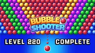 🎯 Bubble Shooter Level 220 | Perfect Aim & Full Walkthrough 💥 Bubble Shooter Gameplay | IVYGAMES