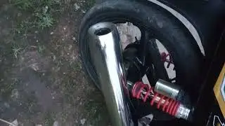 Fizr pakai kenalpot RX-King. Sound RX-King belah trompet 