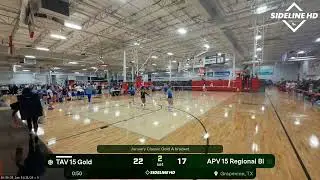 APV 15 Regional Bl vs. TAV 15 Gold (2026.01.11)