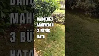 Bah&ccedil;enizi Mahveden 3 B&uuml;y&uuml;k Hata #peyzaj #bah&ccedil;e #bah&ccedil;ed&uuml;zenleme #bah&ccedil;edekorasyonu #villa #bah&ccedil;ecilik